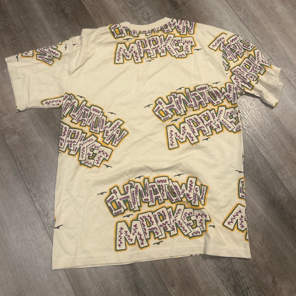 Chinatown Market Cream Short Sleeve Tee